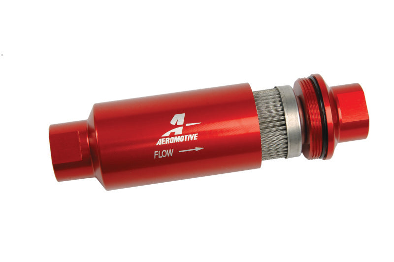 Aeromotive In-Line Filter - (AN-10) 100 Micron SS Element Aeromotive Fuel Filters  AXOPROS