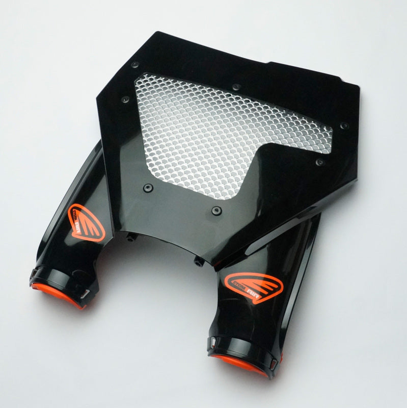 Cycra 23+ KTM SX/SXF/XC/XCF Vented Stadium Plate - Black Cycra Plastics AXOPROS