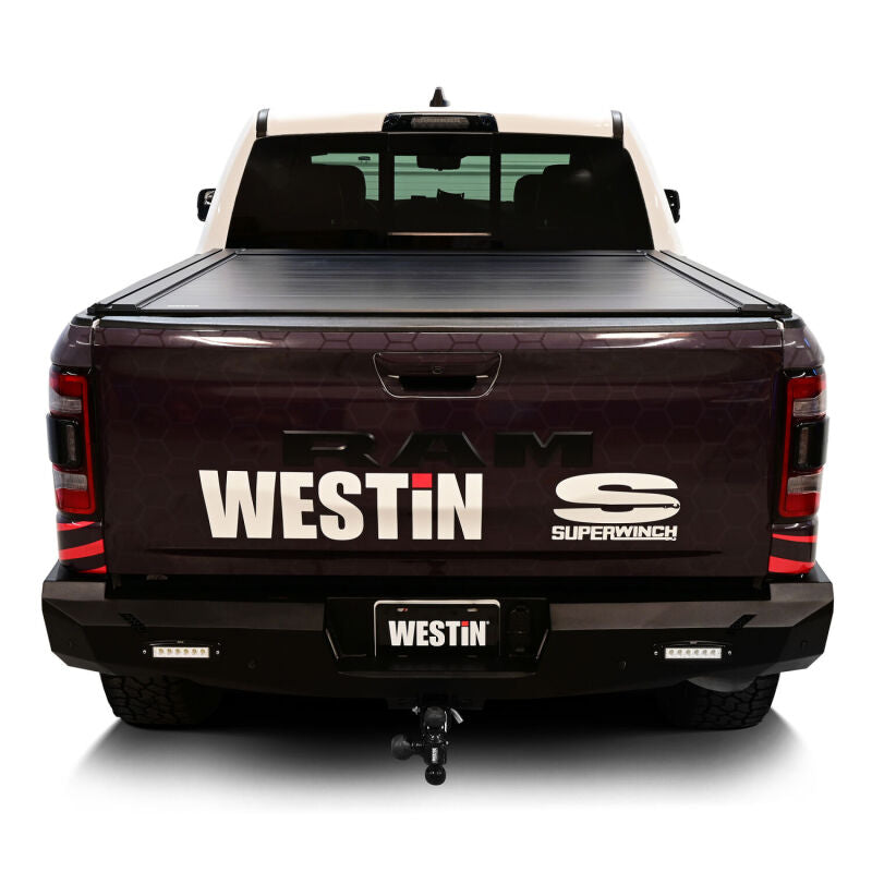 Westin 19-26 RAM 1500 New Body 5ft 7in. (67in) Bed Electric Retractable Tonneau Cover - Black Westin Tonneau Covers - Retractable AXOPROS