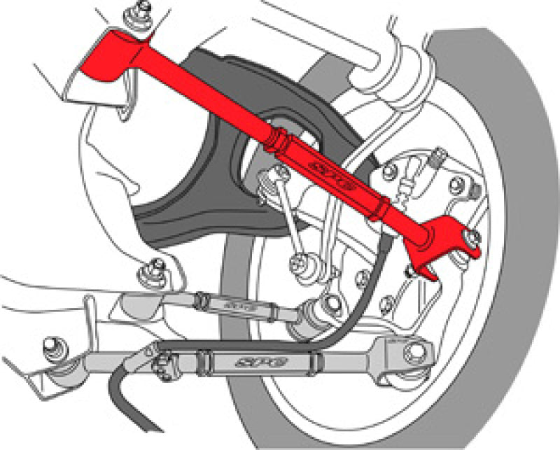 SPC Performance 08-10 Honda Accord/09-10 Acura TSX/TL Rear Adjustable Camber Arm SPC Performance Camber Kits  AXOPROS