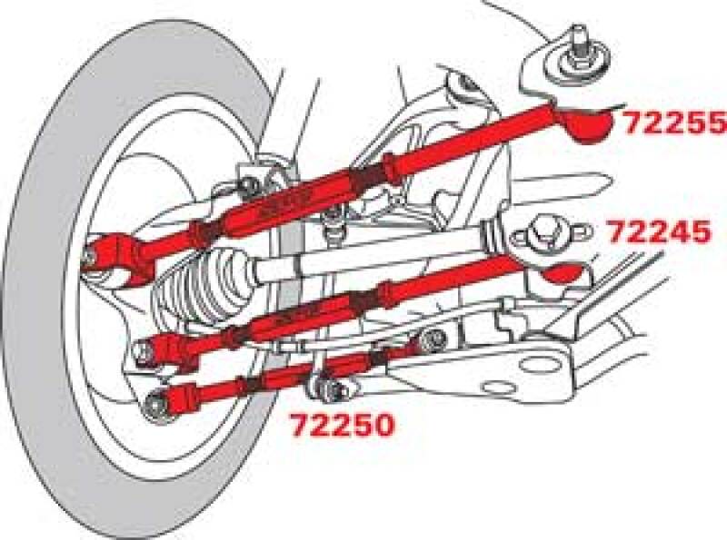SPC Performance Infiniti Rear Kit (3) SPC Performance Camber Kits  AXOPROS