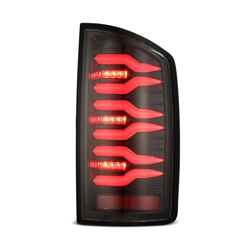 AlphaRex 02-06 Dodge Ram1500/03-06 Dodge Ram 2500/3500 Truck LUXX-Series LED Tail Lights Alpha-Black AlphaRex Tail Lights  AXOPROS