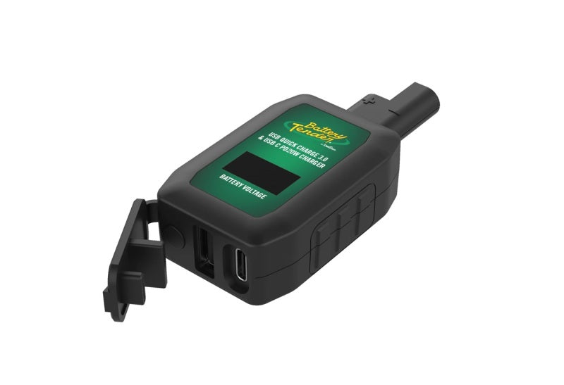 Battery Tender LCD Voltage Indicator w/USB Charging Adaptors Battery Tender Battery Accessories AXOPROS