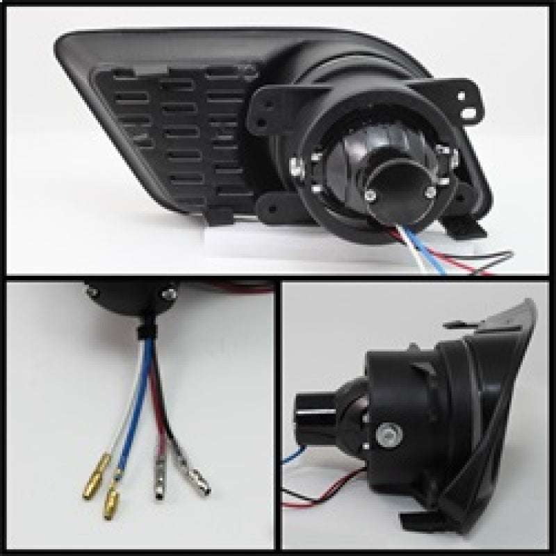 Spyder Dodge Charger 2011-2014 Halo Projector Fog Lights w/Switch Clear FL-P-DCH2011-C SPYDER Fog Lights AXOPROS