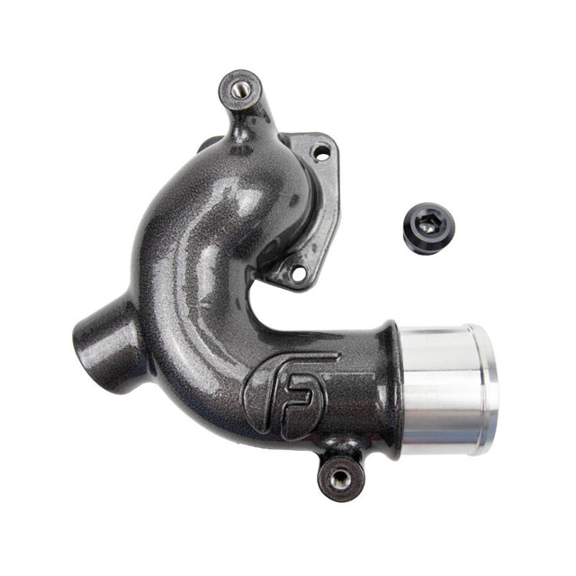 Wehrli WCFab X Fleece 98-18 Cummins Thermostat Housing - Bengal Red Wehrli Thermostat Housings  AXOPROS