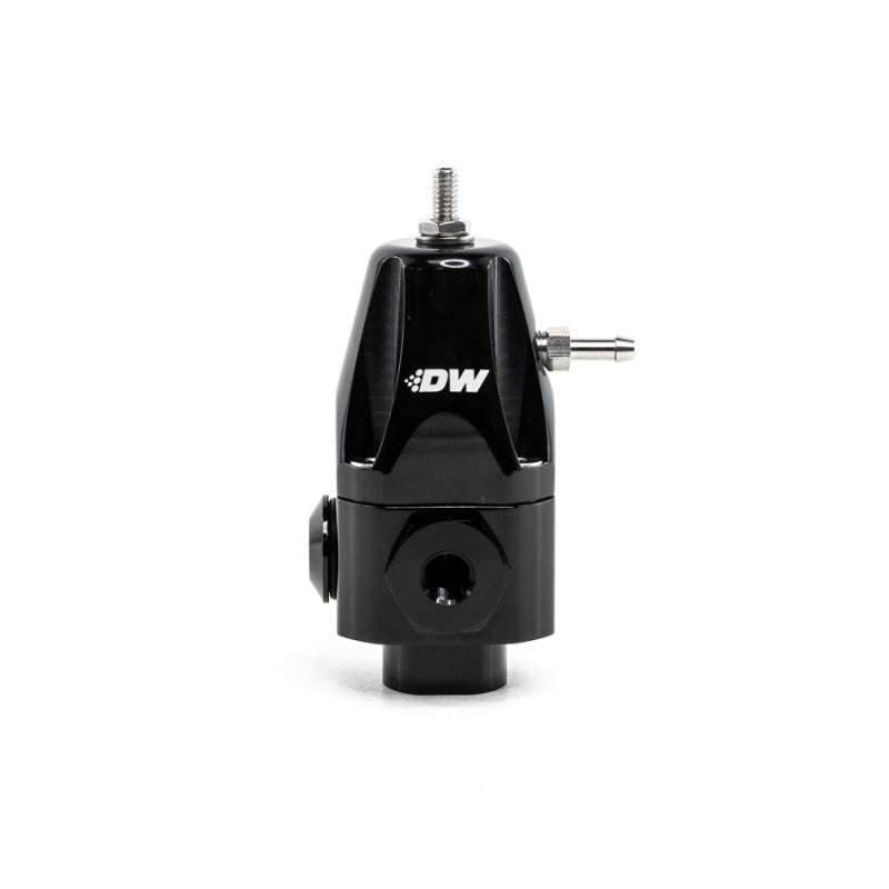 DeatschWerks DWR1000 Adjustable Fuel Pressure Regulator - Black DeatschWerks Fuel Pressure Regulators  AXOPROS