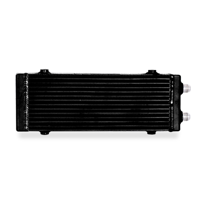 Mishimoto Universal Medium Bar and Plate Dual Pass Black Oil Cooler Mishimoto Oil Coolers AXOPROS