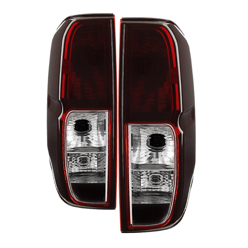 Xtune Nissan Frontier 05-13 OEM Style Tail Lights Red Smoked ALT-JH-NF05-OE-RSM SPYDER Tail Lights  AXOPROS