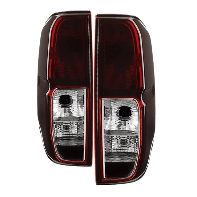 Xtune Nissan Frontier 05-13 OEM Style Tail Lights Red Smoked ALT-JH-NF05-OE-RSM SPYDER Tail Lights  AXOPROS