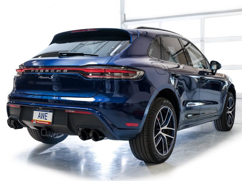 AWE Tuning 2022+ Porsche Macan 2.9TT Touring Edition Catback Exhaust w/ Diamond Black Tips AWE Tuning Catback AXOPROS