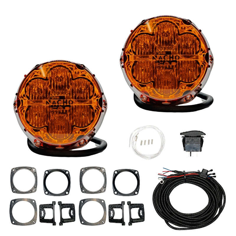 Nacho Lighting Universal Reverse Kit Amber Nacho Offroad Technology Headlights AXOPROS