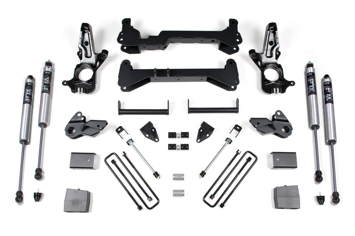 7 Inch Lift Kit - Chevy Silverado Or GMC Sierra 2500HD (01-10) 2WD BDS Suspension Suspension Lift Kit AXOPROS
