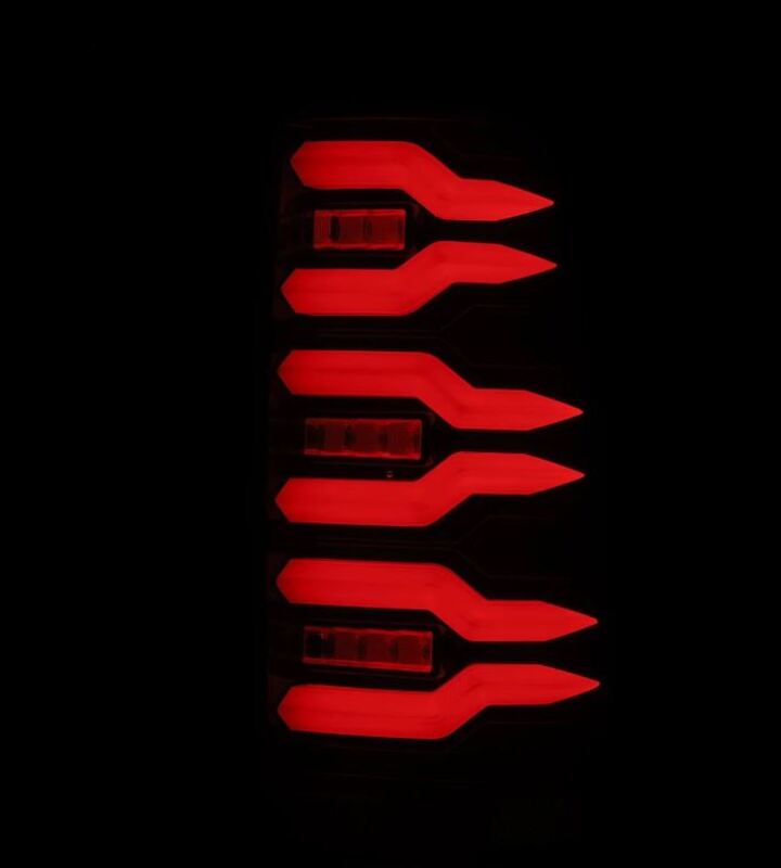 AlphaRex 99-06 Chevrolet Silverado/99-06 GMC Sierra LUXX-Series LED Tail Lights - Black/Red AlphaRex Wiring Connectors AXOPROS