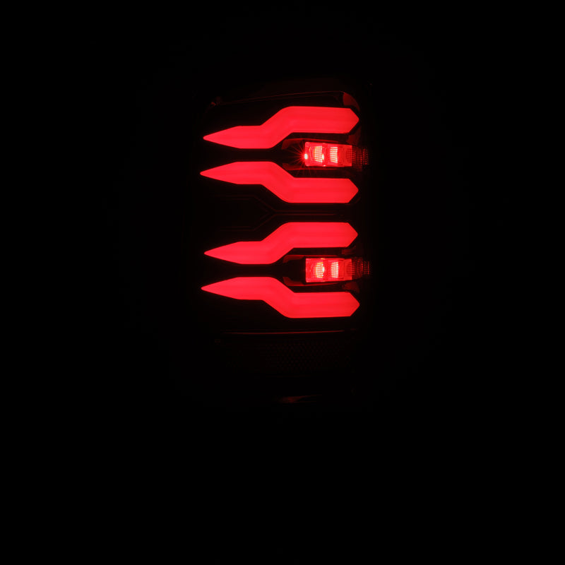 AlphaRex AlphaRex 94-01 Dodge Ram 1500/2500/3500 LUXX-Series LED Tail Lights - Black/Red Tail Lights aftermarket performance part
