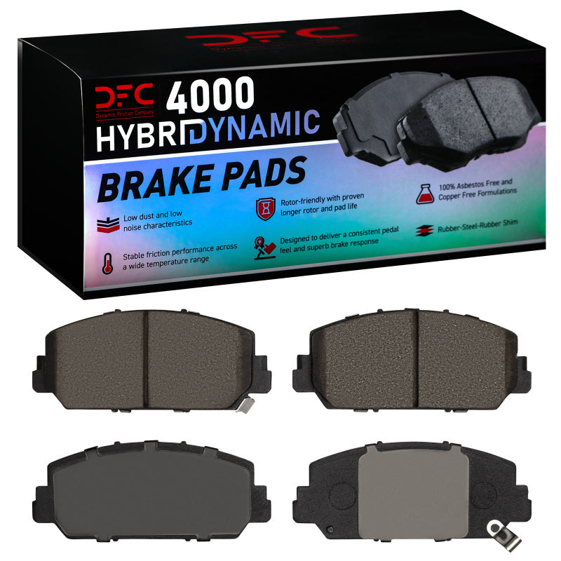 DFC DFC 13-22 Honda Civic Sedan Front 4000 Hybridynamic Brake Pads Brake Pads - OE aftermarket performance part