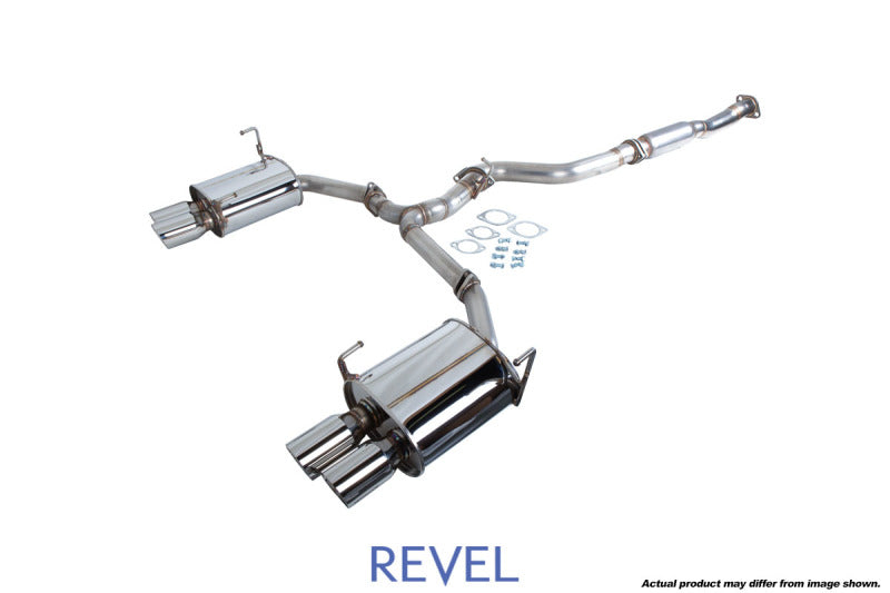 Revel Medallion Touring-S Catback Exhaust - Dual Muffler/ Quad Tip 15-17 Subaru Impreza WRX / Sti Revel Catback AXOPROS