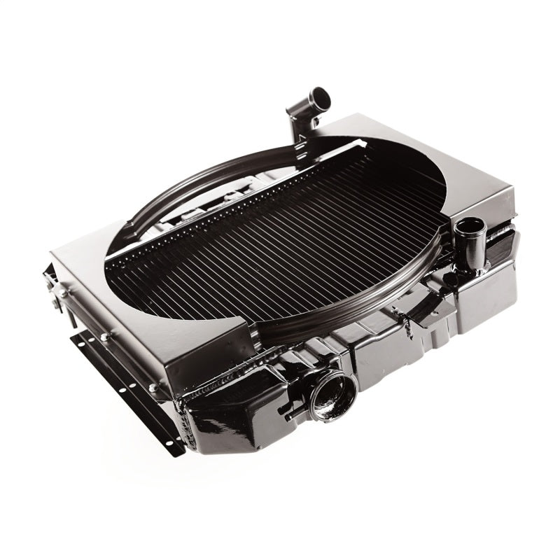 Omix Radiator w/ Fan Shroud 2 Row- 41-52 Willys Models OMIX Radiators  AXOPROS