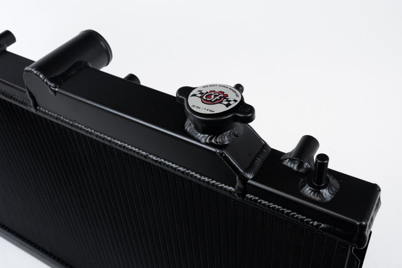 CSF 08-15 Subaru Impreza WRX/STI 1-Row 31mm High-Performance Aluminum Radiator - Black CSF Radiators  AXOPROS