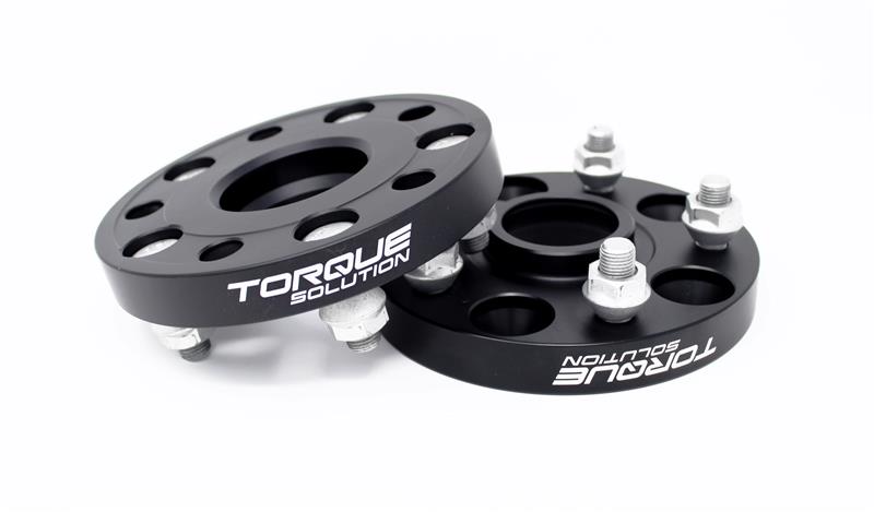 Torque Solution Forged Aluminum Wheel Spacer Subaru 56mm Hub 5x100 - 25mm Torque Solution Wheel Spacers & Adapters AXOPROS