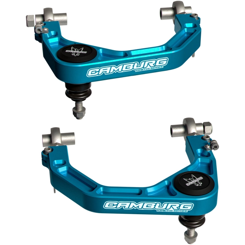 Camburg 2024 Toyota Tacoma 2WD/4WD KINETIK V2 Performance Billet X-Joint XL Upper Arms (KING BLUE) Camburg Suspension Arms & Components AXOPROS