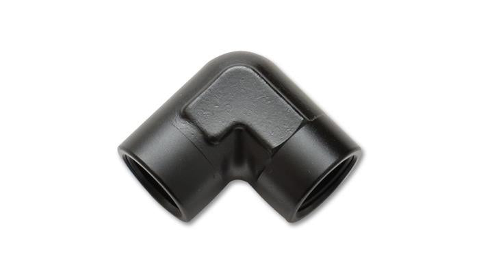 Vibrant 1/2in NPT 90 Degree Female Pipe Coupler Fitting Vibrant Fittings AXOPROS