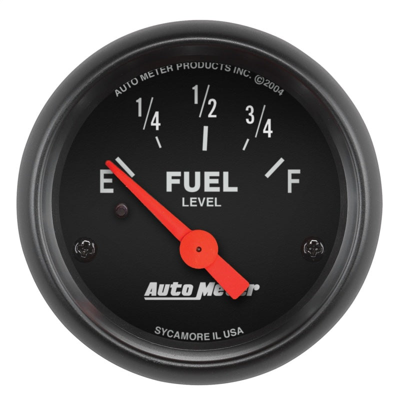 Autometer Z Series 52mm 240 Empty / 33 Full Fuel Level Gauge AutoMeter Gauges AXOPROS