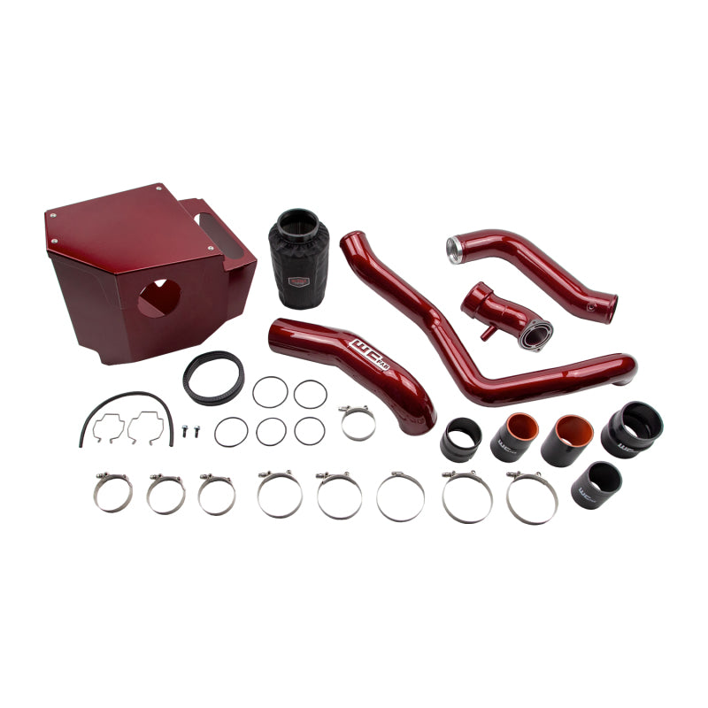 Wehrli Wehrli 20-24 ChevroletL5P Duramax High Flow Intake Bundle Kit - WCFab Candy Red Cold Air Intakes aftermarket performance part