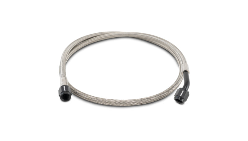 Vibrant Pre-Assembled Hose Assemblies -4AN 36in Length Hose End Style Straight/45 Degrees Vibrant Hoses AXOPROS