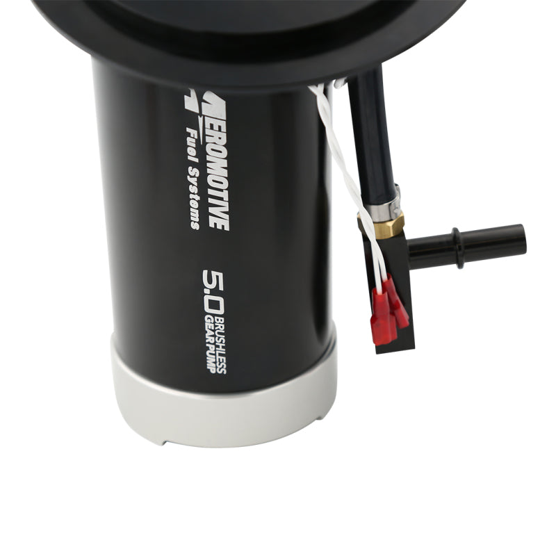 Aeromotive 11-17 Mustang S197/S550 Brushless 5.0 GPM Gear Pump 18-20 GT/Ecoboost Aeromotive Fuel Tanks  AXOPROS