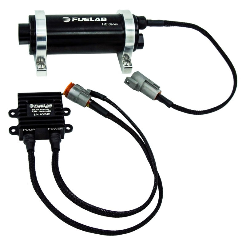 Fuelab High Efficiency EFI In-Line Twin Screw Fuel Pump - 2800HP Fuelab Fuel Pumps AXOPROS