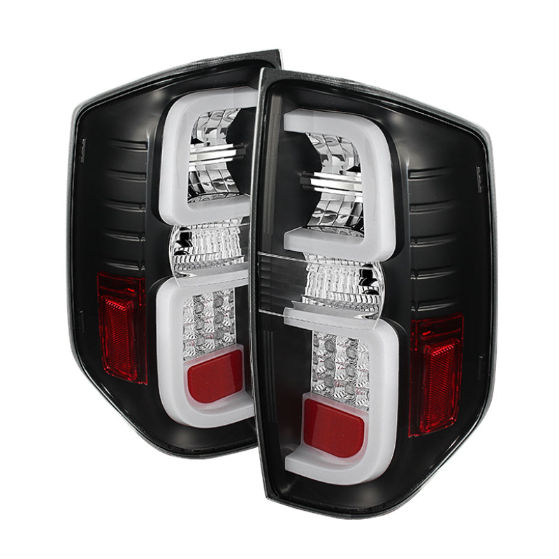 Spyder Toyota Tundra 2014-2016 Light Bar LED Tail Lights Black ALT-YD-TTU14-LED-BK SPYDER Tail Lights  AXOPROS
