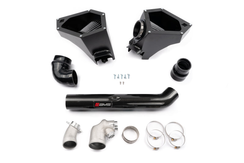 AMS Performance BMW G8X M2/M3/M4 S58 Air Intakes (Open Airbox) AMS Short Ram Air Intakes AXOPROS