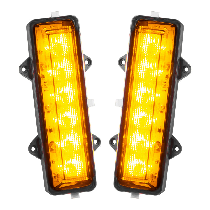 Oracle Lighting 21-23 Ford Bronco Dual Function Reverse LED Flush Taillight - Amber/Wht ORACLE Lighting Tail Lights  AXOPROS