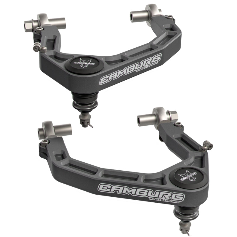 Camburg 2024+ Ford Ranger Raptor KINETIK Series Billet X-Joint XL Upper Control Arms - Gray Camburg Suspension Arms & Components AXOPROS