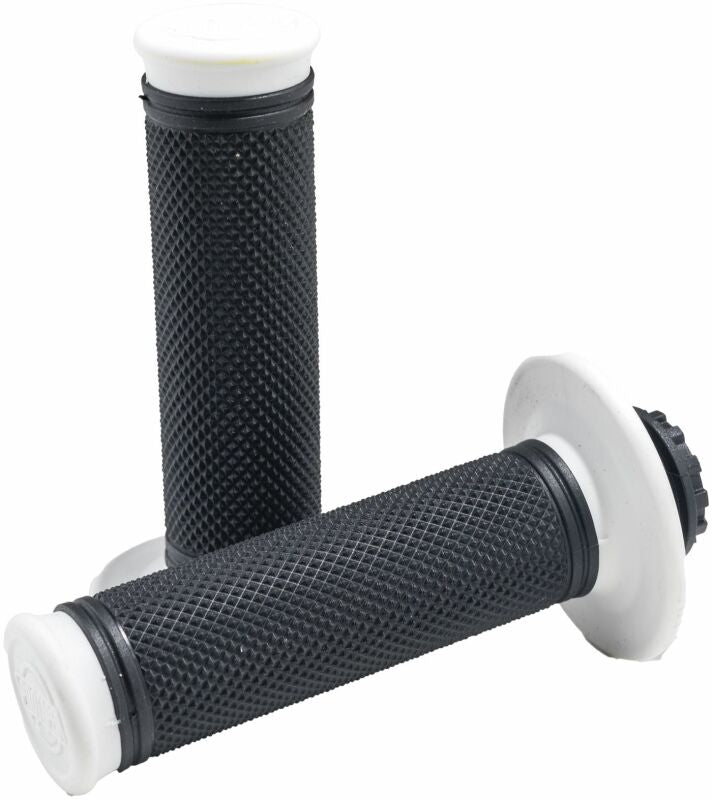 ProTaper Pro Series Clamp On Full Diamond White/Black ProTaper Grips AXOPROS