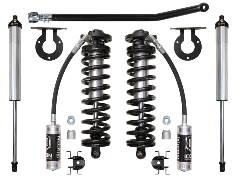 ICON 05-16 Ford F-250/F-350 2.5-3in Stage 2 Coilover Conversion System ICON Coilover Components  AXOPROS