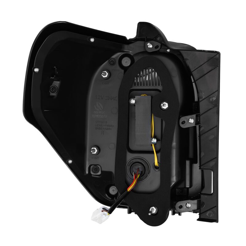 AlphaRex 10-21 Toyota 4Runner LUXX LED Taillights Alpha Blk w/Activ Light/Seq Signal AlphaRex Tail Lights  AXOPROS