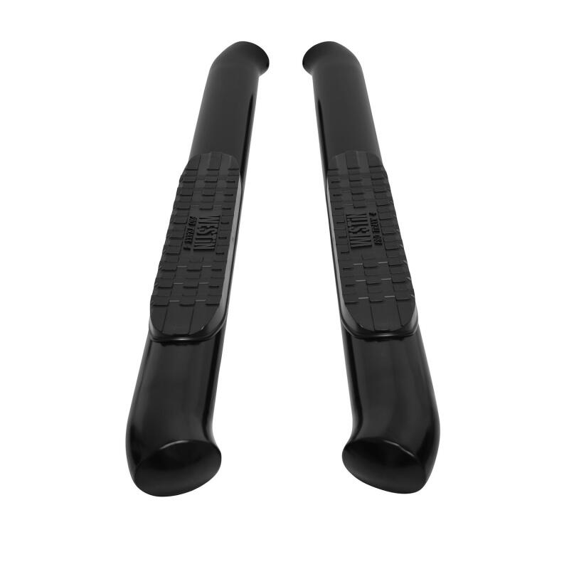 Westin 19-20 Chevrolet Silverado / GMC Sierra 1500 Reg Cab PRO TRAXX 4 Oval Nerf Step Bars - Black Westin Nerf Bars AXOPROS