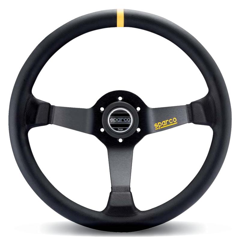 Sparco Steering Wheel 345 Suede Black SPARCO Steering Wheels AXOPROS