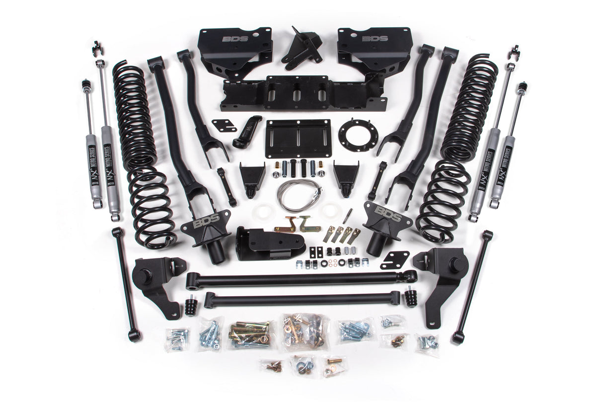 8 Inch Lift Kit W/ 4-Link - Ram 2500 (19-24) 4WD - Diesel BDS Suspension Suspension Lift Kit AXOPROS