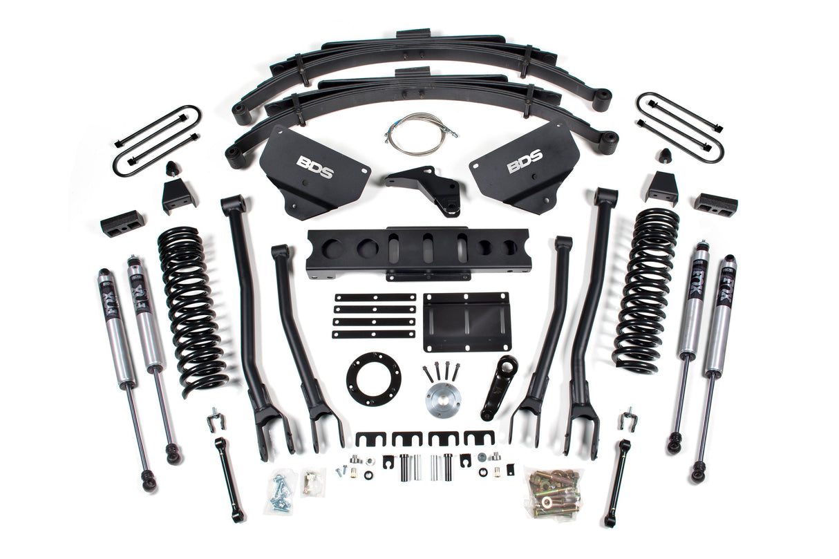 8 Inch Lift Kit W/ 4-Link - Ram 3500 (13-18) 4WD - Diesel BDS Suspension Suspension Lift Kit AXOPROS