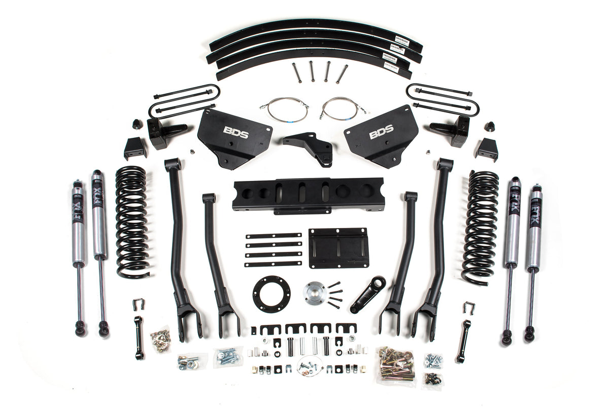 8 Inch Lift Kit W/ 4-Link - Ram 3500 (13-18) 4WD - Diesel BDS Suspension Suspension Lift Kit AXOPROS