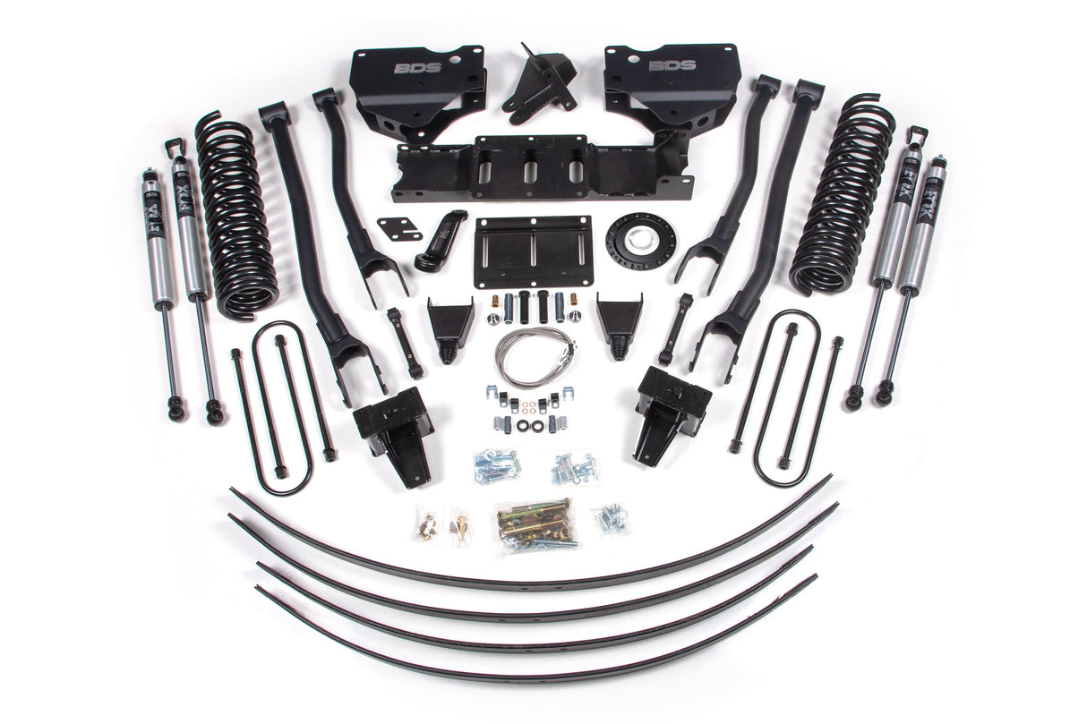 8 Inch Lift Kit W/ 4-Link - Ram 3500 (19-24) 4WD - Diesel BDS Suspension Suspension Lift Kit AXOPROS