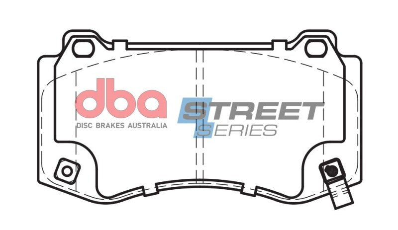 DBA 05-23 Chrysler 300 C SRT8 Front Street Series Brake Pads DBA Brake Pads - OE AXOPROS