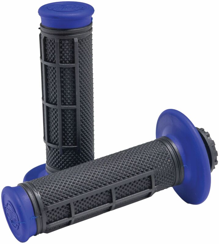 ProTaper Pro Series Clamp On 1/2 Waffle Blue/Black ProTaper Grips AXOPROS