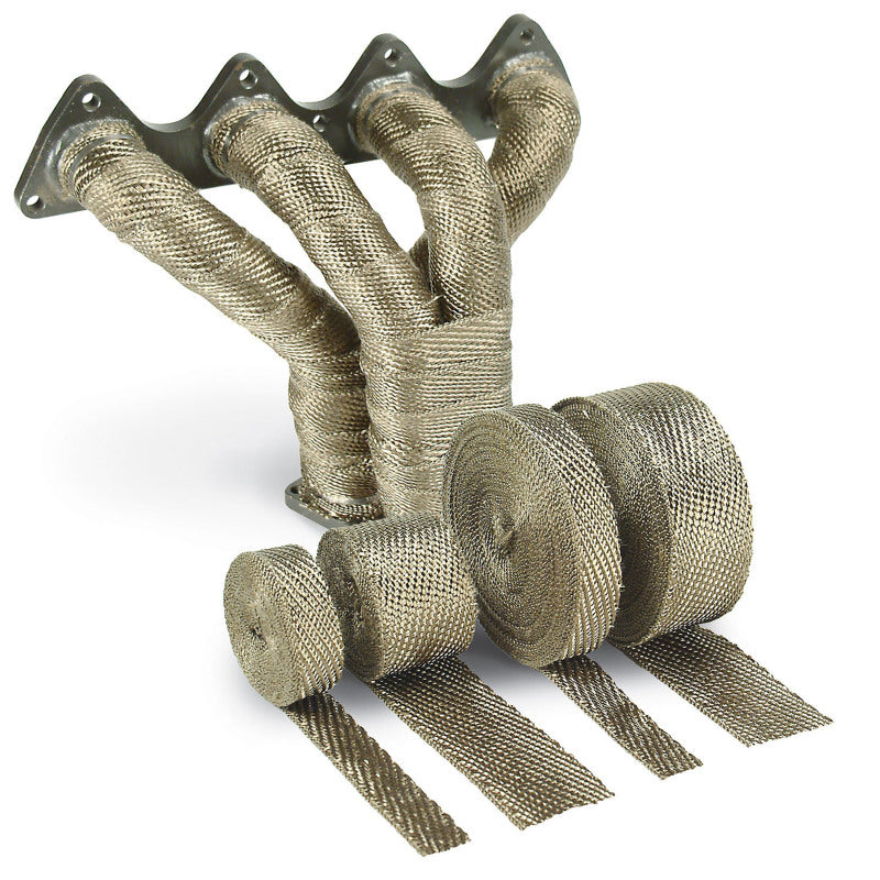 DEI Exhaust Wrap 1in x 50ft - Titanium DEI Exhaust Wrap  AXOPROS