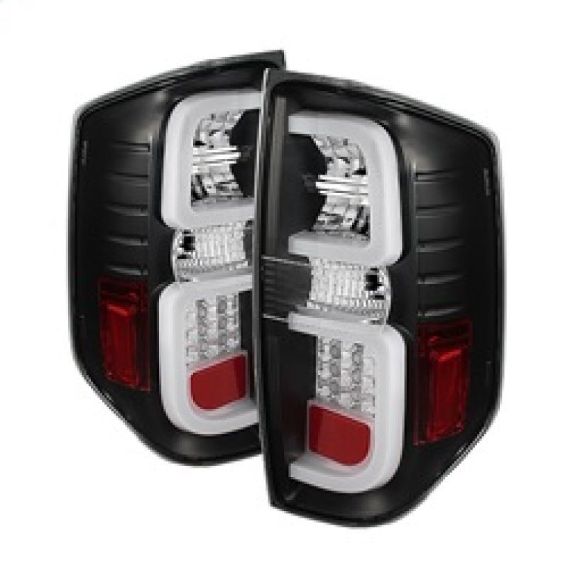 Spyder Toyota Tundra 2014-2016 Light Bar LED Tail Lights Black ALT-YD-TTU14-LED-BK SPYDER Tail Lights  AXOPROS