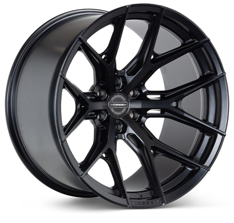 Vossen HF6-4 18x9 / 6x139.7 / ET0 / Super Deep / 106.1 CB - Satin Black Wheel Vossen Wheels - Forged AXOPROS