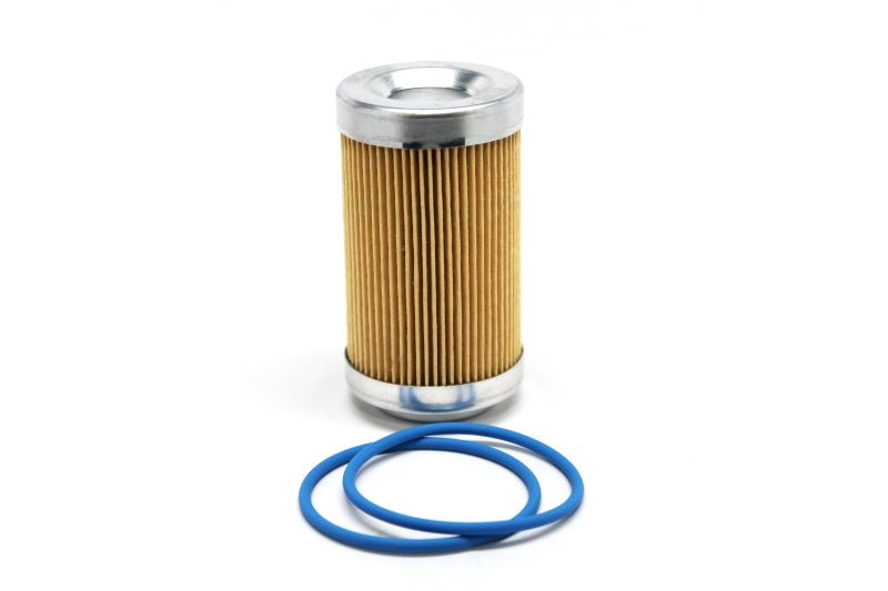Fuelab 10 Micron Paper Replacement Element - 3in w/2 O-Rings & Instructions Fuelab Fuel Filters  AXOPROS