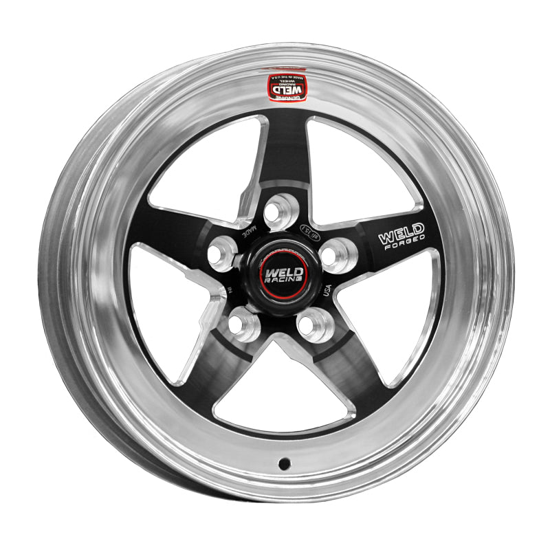Weld S71 15x9 / 5x4.5 BP / 7.5in. BS Black Wheel (Low Pad) - Non-Beadlock Weld Wheels - Forged AXOPROS